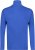Adamo Fabio Comfort fit Turtleneck Long sleeve T-shirt Royal blue - Koszulki - T-shirty meskie Duże Rozmiary - 2XL-14XL