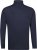Adamo Fabio Comfort fit Turtleneck Long sleeve T-shirt Navy - Koszulki - T-shirty meskie Duże Rozmiary - 2XL-14XL