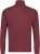 Adamo Fabio Comfort fit Turtleneck Long sleeve T-shirt Burgundy - Koszulki - T-shirty meskie Duże Rozmiary - 2XL-14XL