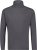 Adamo Fabio Comfort fit Turtleneck Long sleeve T-shirt Charcoal - Koszulki - T-shirty meskie Duże Rozmiary - 2XL-14XL
