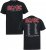 D555 JAILBREAK Official Ac/Dc Printed T-Shirt With Front And Back Print - Black - Koszulki - T-shirty meskie Duże Rozmiary - 2XL-14XL