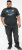 D555 SOLO Official Star Wars Management Consulting Printed T-Shirt Black Reno - Koszulki - T-shirty meskie Duże Rozmiary - 2XL-14XL