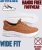 D555 Dartford 1 Kingsize Hands Free Shoes Pu & Faux Suede Top Tan - Buty męskie 40-52 - 