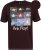 D555 DIVISION Official Pink Floyd Printed T-Shirt Burgundy - Koszulki - T-shirty meskie Duże Rozmiary - 2XL-14XL