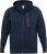 D555 GABRIEL Couture Zip Through Hoody With Reversible Zips Navy - Bluzy & bluzy z kapturem - Bluzy & Bluzy z kapturem 2XL-12XL
