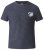 D555 Agler Waffle T-shirt Charcoal - Koszulki - T-shirty meskie Duże Rozmiary - 2XL-14XL