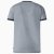 D555 Howie Fine Stripe T-shirt Grey - Koszulki - T-shirty meskie Duże Rozmiary - 2XL-14XL