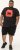 D555 Uxbridge Official ACDC Band Printed Crew Neck T-Shirt Washed Black - Koszulki - T-shirty meskie Duże Rozmiary - 2XL-14XL