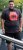 D555 Uxbridge Official ACDC Band Printed Crew Neck T-Shirt Washed Black - Koszulki - T-shirty meskie Duże Rozmiary - 2XL-14XL