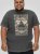 D555 HANLEY Official Pink Floyd Crew Neck T-Shirt Dark Grey TALL SIZES - ODZIEŻ MĘSKA MT-6XLT - WYSOKIE-rozmiary