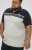 D555 Tipton Stripe Jacquard Short Sleeve Polo Navy - Koszulki polo - Koszulki Polo 2XL-8XL