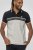 D555 Tipton Stripe Jacquard Short Sleeve Polo Navy - Koszulki polo - Koszulki Polo 2XL-8XL