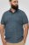 D555 Woolwich AOP Polo Shirt With Ribbed Collar Blue - Koszulki polo - Koszulki Polo 2XL-8XL
