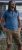 D555 Woolwich AOP Polo Shirt With Ribbed Collar Blue - Koszulki polo - Koszulki Polo 2XL-8XL