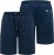 D555 Spalding Elasticated Waist Interlock Shorts Navy - Dresy & spodenki dresowe - Dresy & Spodnie Dresowe 2XL-12XL