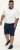 D555 Spalding Elasticated Waist Interlock Shorts Navy - Dresy & spodenki dresowe - Dresy & Spodnie Dresowe 2XL-12XL