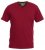 D555 Signature V-neck T-shirt Red - Koszulki - T-shirty meskie Duże Rozmiary - 2XL-14XL