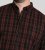 D555 Horsham Long Sleeve Shirt with Chest Pocket Burgundy/Black Check - Koszule - Koszule 2XL-10XL