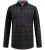 D555 Horsham Long Sleeve Shirt with Chest Pocket Burgundy/Black Check - Koszule - Koszule 2XL-10XL
