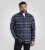 D555 Shrewsbury Long Sleeve with Chest Pocket Blue/Navy Check - Koszule - Koszule 2XL-10XL