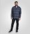 D555 Shrewsbury Long Sleeve with Chest Pocket Blue/Navy Check - Koszule - Koszule 2XL-10XL