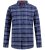 D555 Shrewsbury Long Sleeve with Chest Pocket Blue/Navy Check - Koszule - Koszule 2XL-10XL