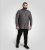 D555 Wakefield Long Sleeve AOP Guitar Printed Shirt Grey - Koszule - Koszule 2XL-10XL