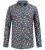D555 Wakefield Long Sleeve AOP Guitar Printed Shirt Grey - Koszule - Koszule 2XL-10XL