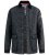D555 Harborough Quilted Jacket with Corduroy Collar Black - Kurtki Męskie Duże Rozmiary - Kurtki Duże rozmiary 2XL-8XL
