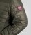 D555 Northfield Hybrid soft shell pikowana kurtka z kapturem khaki - Kurtki Męskie Duże Rozmiary - Kurtki Duże rozmiary 2XL-8XL