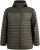 D555 Northfield Hybrid soft shell pikowana kurtka z kapturem khaki - Kurtki Męskie Duże Rozmiary - Kurtki Duże rozmiary 2XL-8XL
