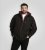 D555 Fretwell Padded Softshell Jacket with Detachable Hood Black - Kurtki Męskie Duże Rozmiary - Kurtki Duże rozmiary 2XL-8XL