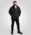 D555 Fretwell Padded Softshell Jacket with Detachable Hood Black - Kurtki Męskie Duże Rozmiary - Kurtki Duże rozmiary 2XL-8XL