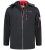 D555 Fretwell Padded Softshell Jacket with Detachable Hood Black - Kurtki Męskie Duże Rozmiary - Kurtki Duże rozmiary 2XL-8XL