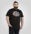 D555 Dewsbury Skeleton on Bike Crew Neck T-Shirt Black - Koszulki - T-shirty meskie Duże Rozmiary - 2XL-14XL