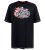 D555 Dewsbury Skeleton on Bike Crew Neck T-Shirt Black - Koszulki - T-shirty meskie Duże Rozmiary - 2XL-14XL