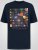 D555 Otto Official Pink Floyd 50th Anniversary Koszulka z Nadrukiem Granatowy - Koszulki - T-shirty meskie Duże Rozmiary - 2XL-14XL