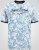 D555 Shoreham AO Koszulka z Nadrukiem Venice Beach Niebieski - Koszulki - T-shirty meskie Duże Rozmiary - 2XL-14XL