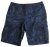 D555 Panther Hawaiian Leaf Ao Print Stretch Chino Shorts - Szorty - Szorty W40-W60