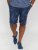 D555 Panther Hawaiian Leaf Ao Print Stretch Chino Shorts - Szorty - Szorty W40-W60