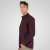 Double Outfitters GS-5225 Koszula oxford Bordowy - Koszule - Koszule 2XL-10XL