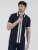 Mish Mash Belgrade Zip Through Polo Navy - Koszulki polo - Koszulki Polo 2XL-8XL