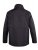 D555 Fargo Five Pocket Jacket With Ribbed Neck and Inner Quilting Black - Kurtki Męskie Duże Rozmiary - Kurtki Duże rozmiary 2XL-8XL