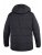 D555 Lonsdale Parka Style Jacket With Embroidery Patch On Sleeve Black - Kurtki Męskie Duże Rozmiary - Kurtki Duże rozmiary 2XL-8XL