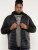 D555 Thorpe Hooded Quilted Jacket With Fleece Sleeves And Removable Fleece Hood - Kurtki Męskie Duże Rozmiary - Kurtki Duże rozmiary 2XL-8XL