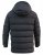 D555 Grove Quilted Parka Jacket Black - Kurtki Męskie Duże Rozmiary - Kurtki Duże rozmiary 2XL-8XL