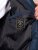 D555 Hank Ripstop Contrast Panelled Padded Hooded Jacket Granatowy - Kurtki Męskie Duże Rozmiary - Kurtki Duże rozmiary 2XL-8XL