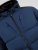 D555 Hank Ripstop Contrast Panelled Padded Hooded Jacket Granatowy - Kurtki Męskie Duże Rozmiary - Kurtki Duże rozmiary 2XL-8XL