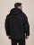D555 Jamie Soft Shell Detachable Hood Padded Jacket Czarny - Kurtki Męskie Duże Rozmiary - Kurtki Duże rozmiary 2XL-8XL