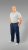 20 Nodi Grecale Stretch Fleece Cotton Sports Pants with Enzyme and Soft Touch Treatment Navy - Dresy & spodenki dresowe - Dresy & Spodnie Dresowe 2XL-12XL